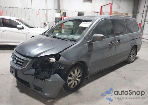 2010 Honda Odyssey Ex-L z USA, uszkodzony, nr VIN 5FNRL3H72AB012526